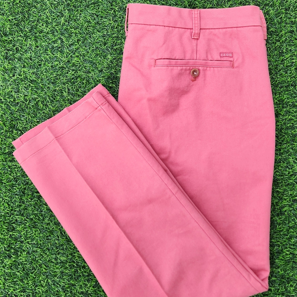 IZOD Men's Mint Pink Chino Pants SIZE 40X30